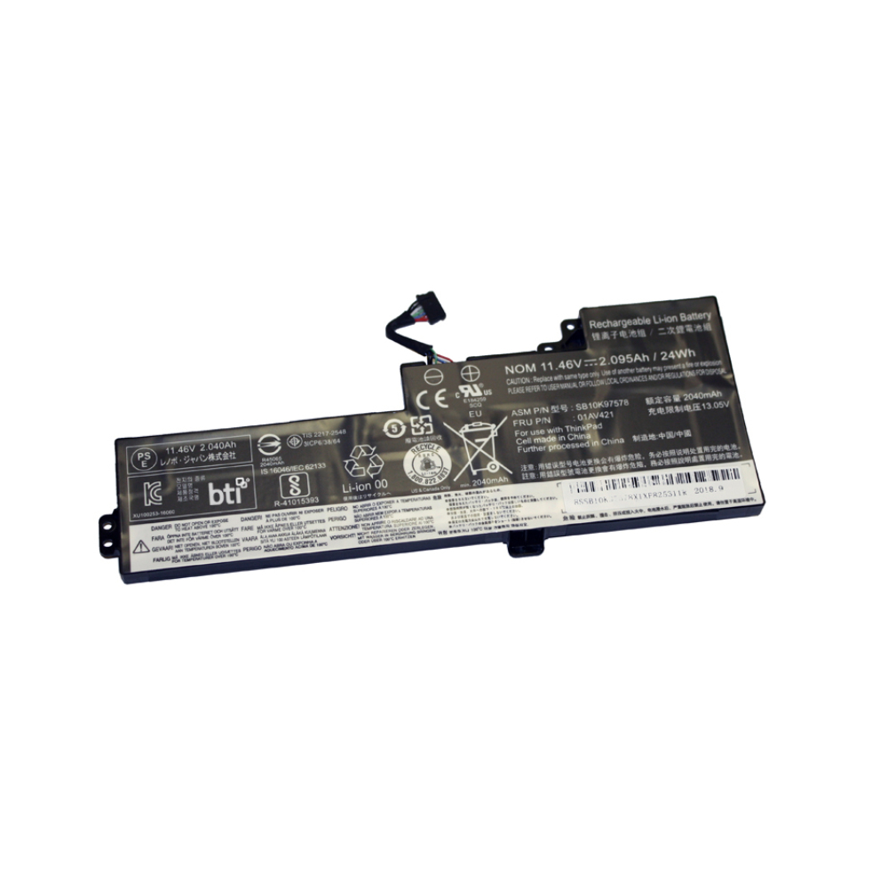 BTI SB10K97577 Industrial Rechargeable Batteries - Black