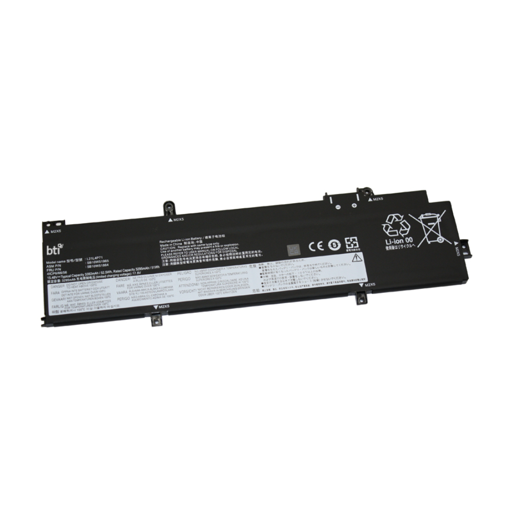 BTI SB10W51965 Industrial Rechargeable Batteries - Black