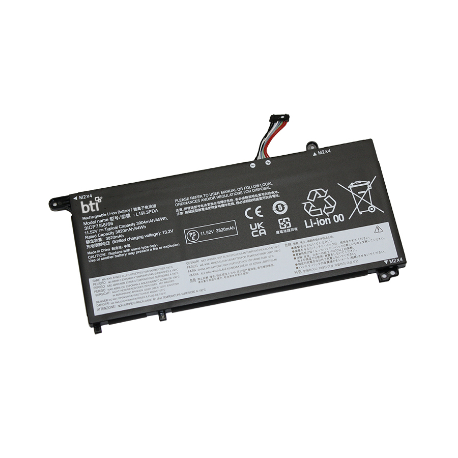 BTI SB10Z21208 Industrial Rechargeable Batteries - Black