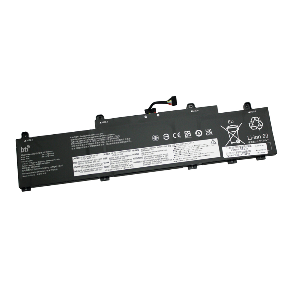 BTI SB11F21945 Industrial Rechargeable Batteries - Black