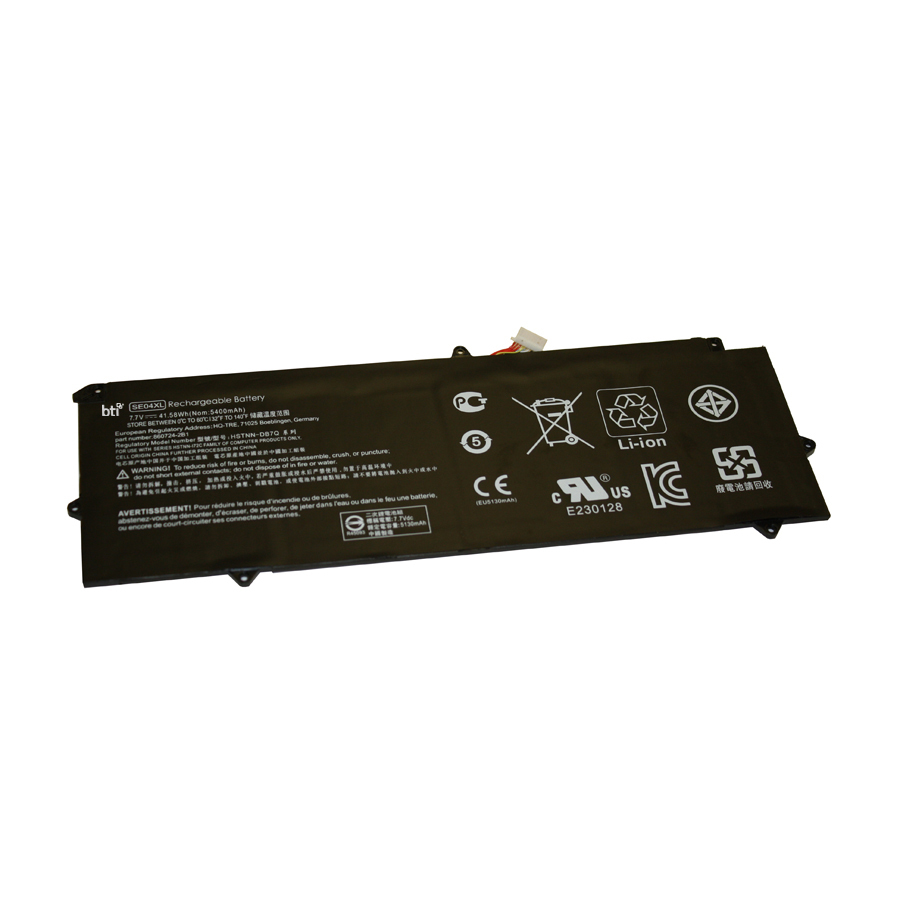 BTI SE04041XL-PL Industrial Rechargeable Batteries - Black
