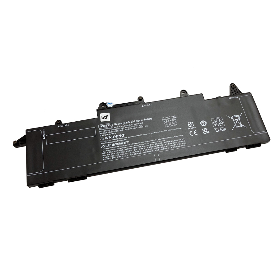 BTI SX03045XL-PL Industrial Rechargeable Batteries - Black