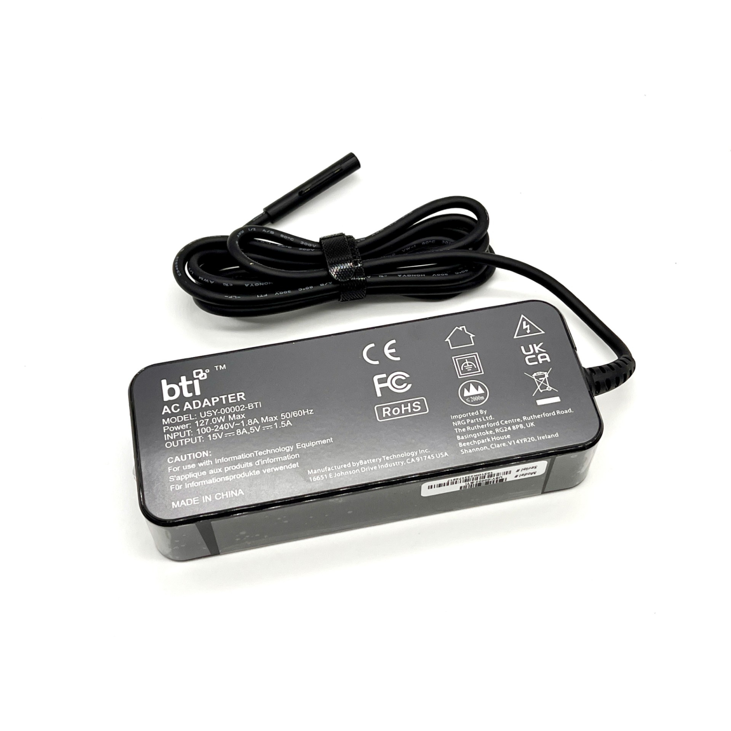 BTI USY-00005- Power Adapters & Inverters - Black