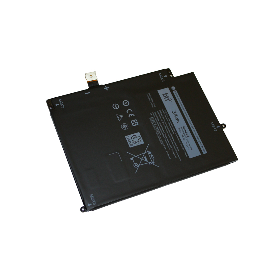 BTI YX0XH Industrial Rechargeable Batteries - Black