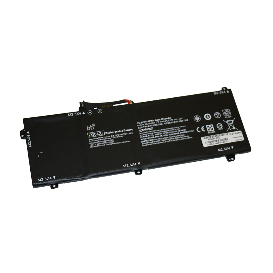 BTI ZO04 Industrial Rechargeable Batteries - Black
