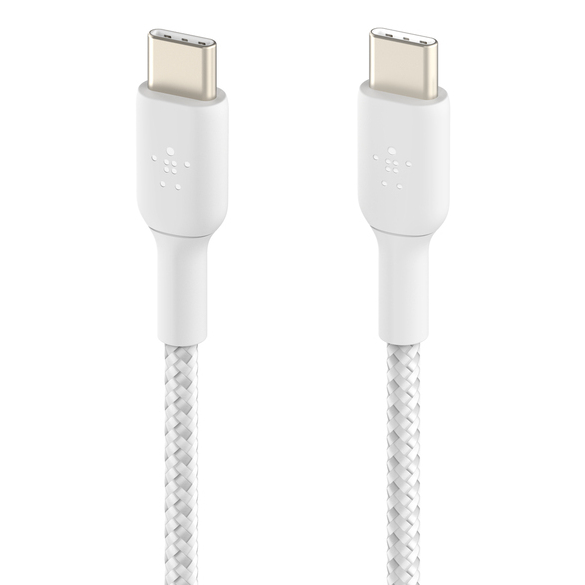 Belkin USB-CTOUSB-C CABLE BRAIDED 2M WHT