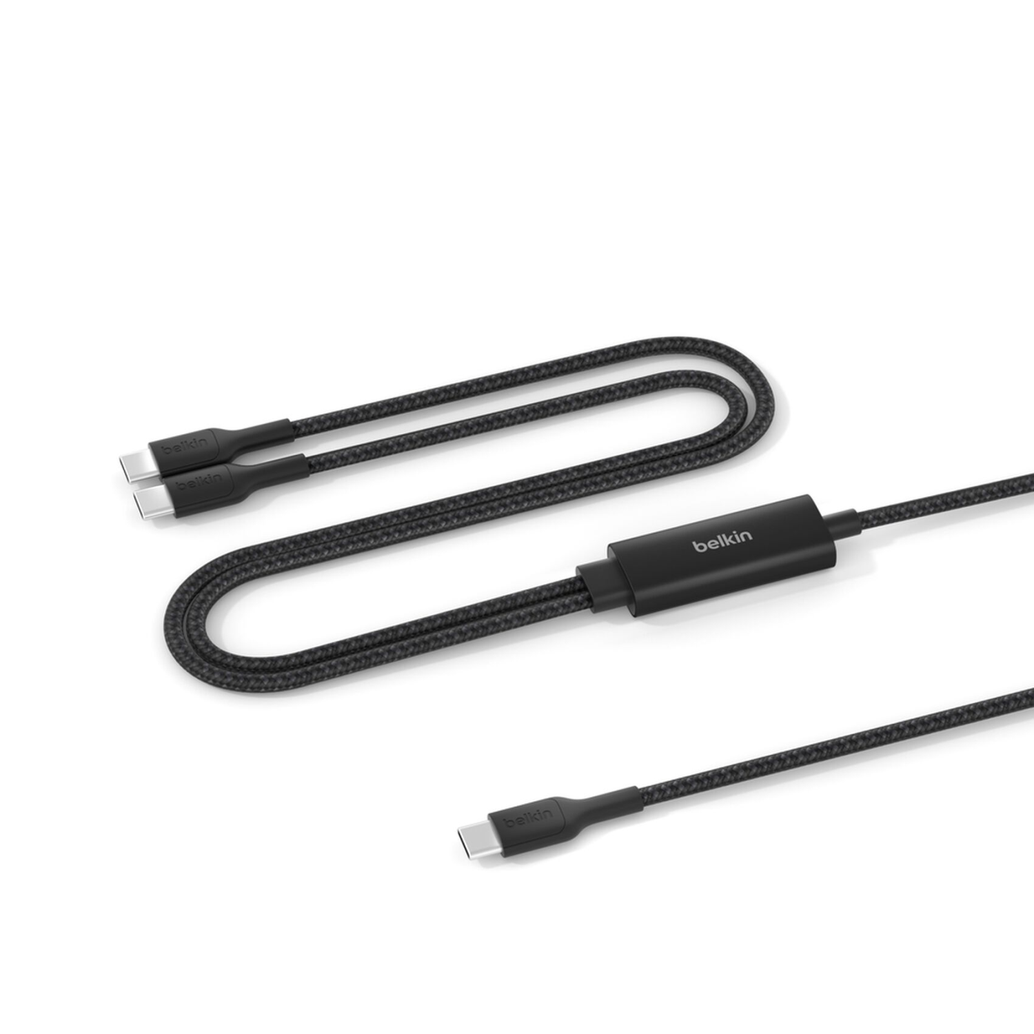 Belkin 2-IN-1 USB Cables - Black