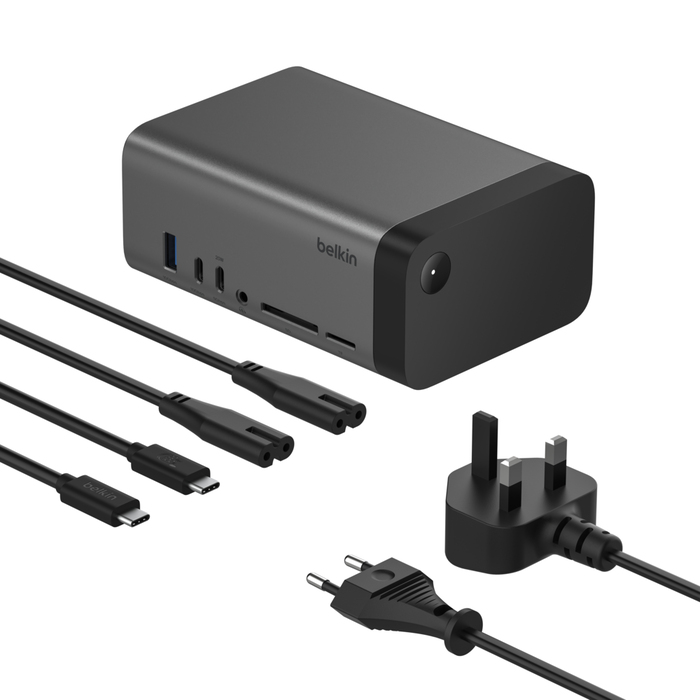 Belkin 11-IN-1 Interface Hubs - Grey
