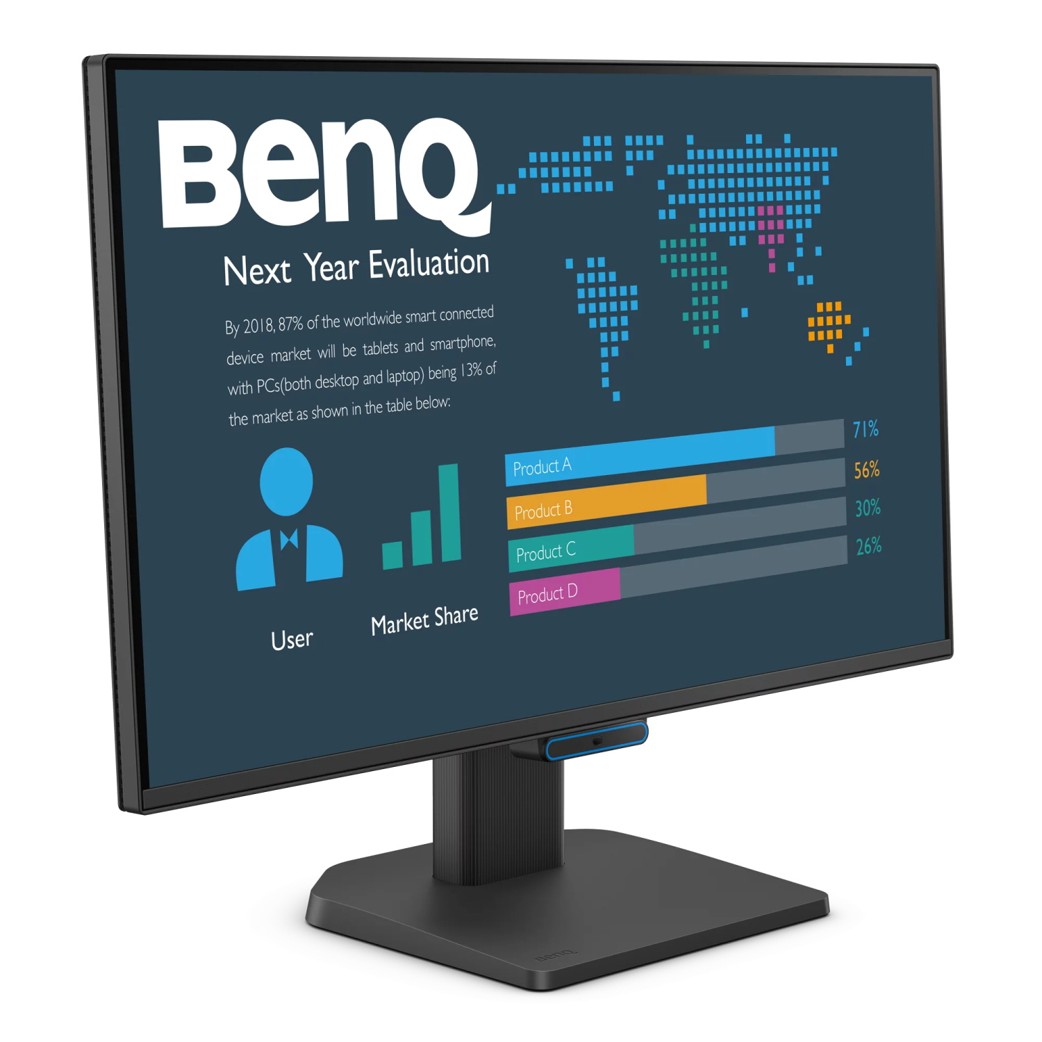 Benq BL2490C Computer Monitors - 23.8 Inches - Black