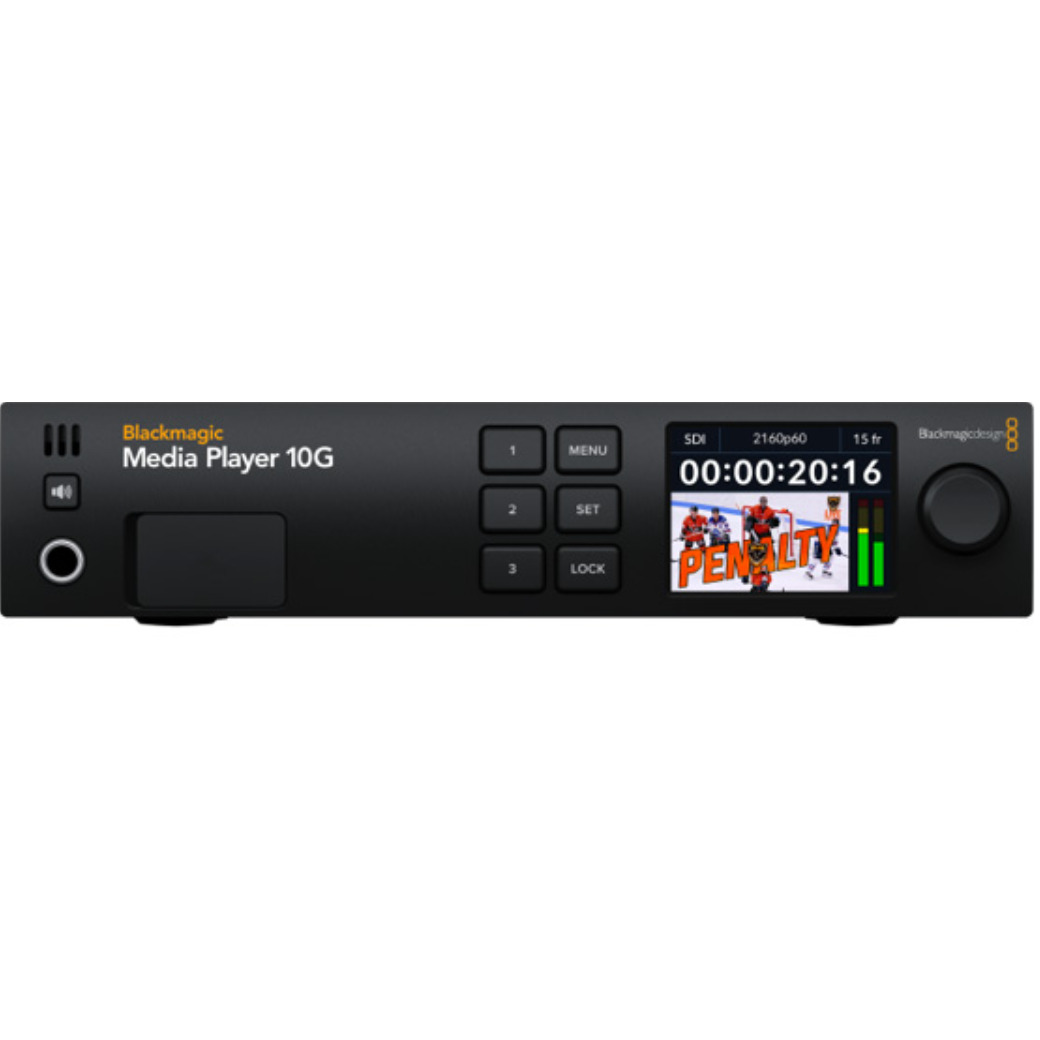 Blackmagic Design Media Player 10G video capturing device Thunderbolt