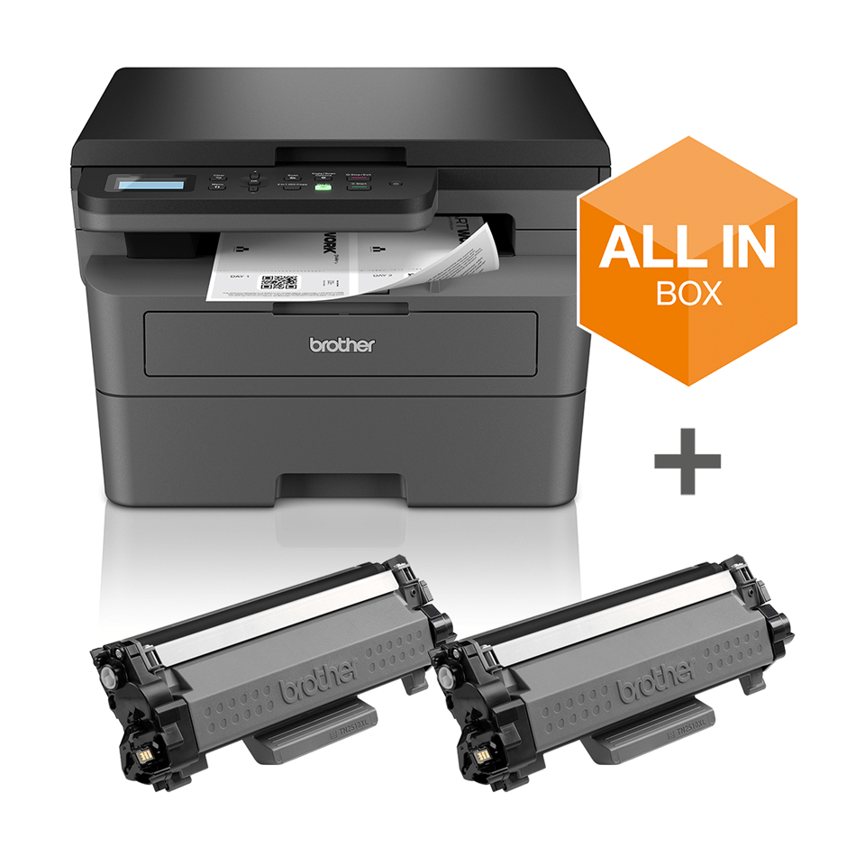Brother DCP-L2627DWXL ALL-IN-BOX BUNDLE