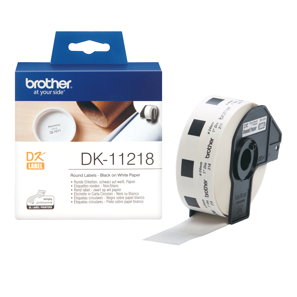 Brother DK-11218 Printer Labels - White