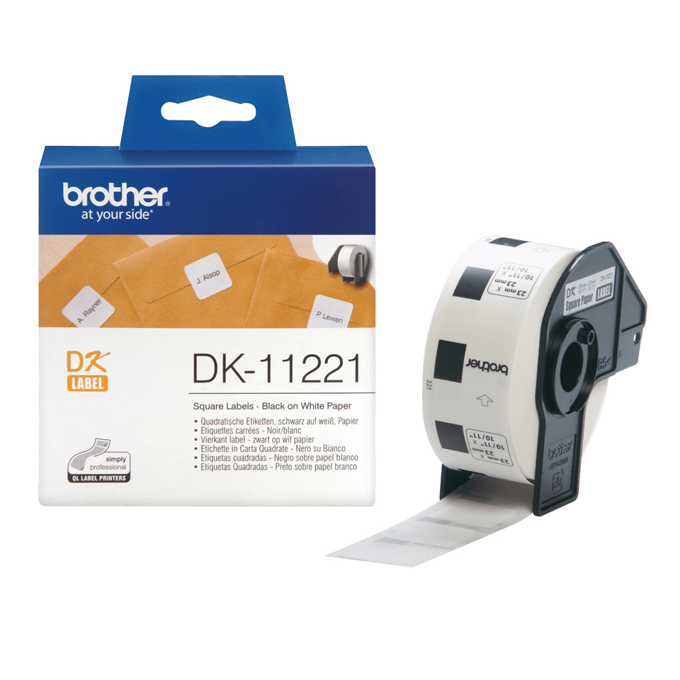 Brother DK-11221 Label-Making Tapes - White