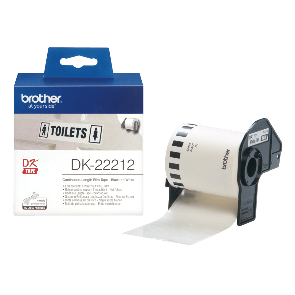 Brother DK-22212 Label-Making Tapes - White