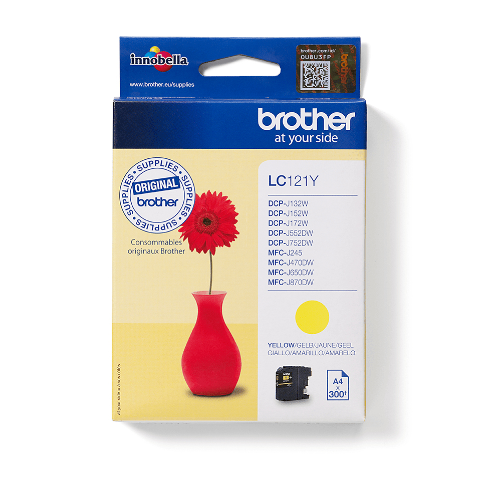 Brother LC-121Y Ink Cartridges
