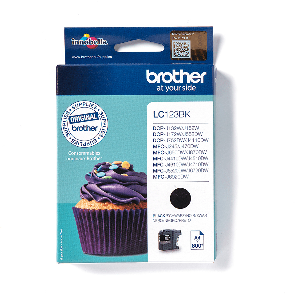 Brother LC-123BK Ink Cartridges
