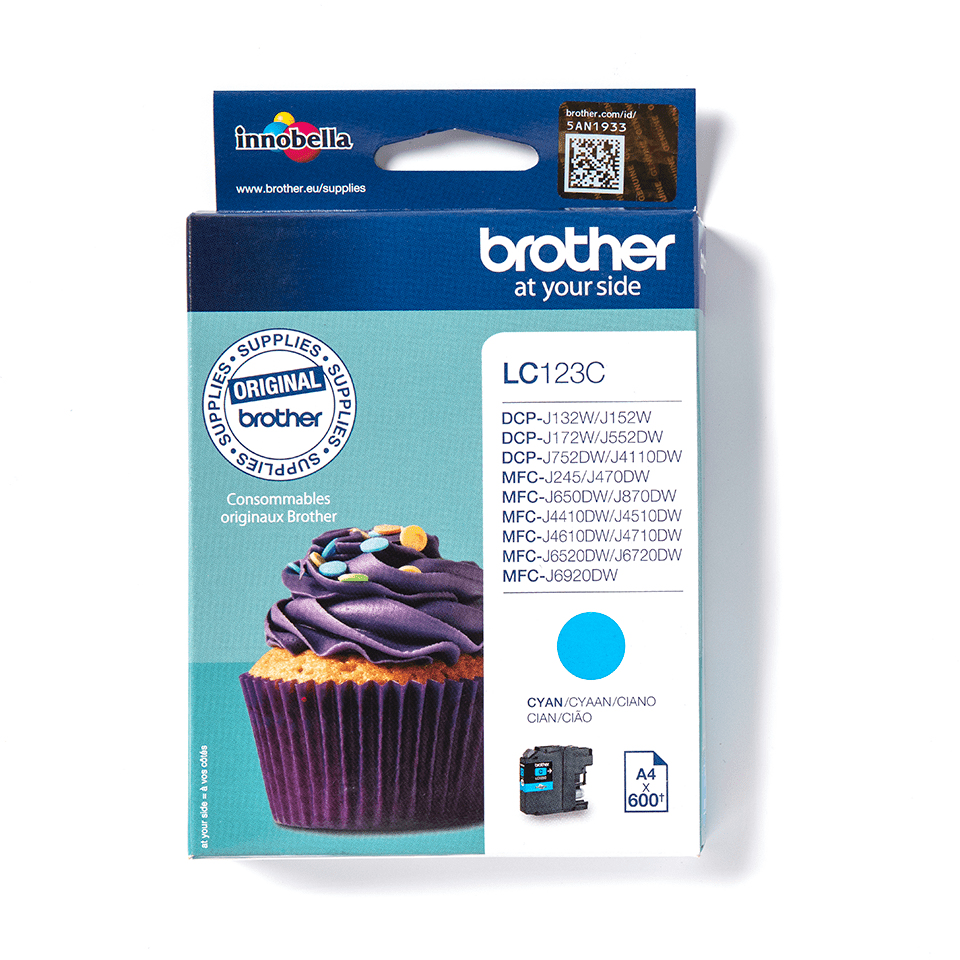 Brother LC-123C Ink Cartridges