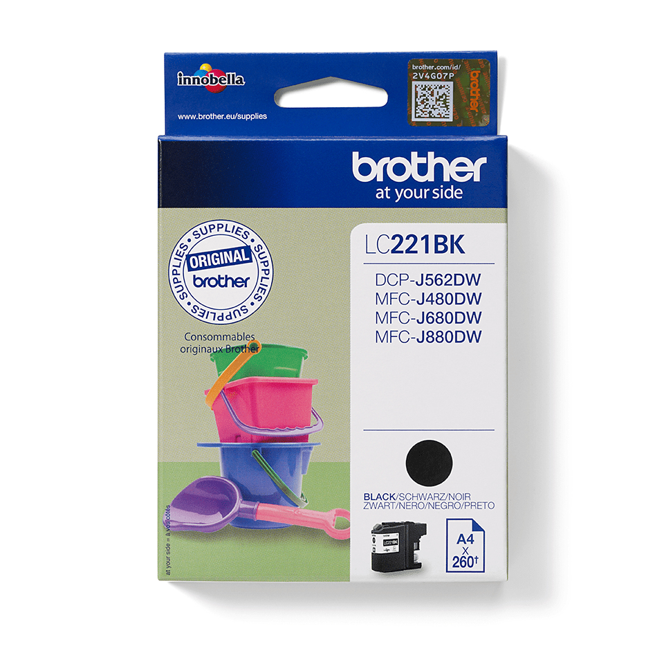 Brother LC-221BK Ink Cartridges
