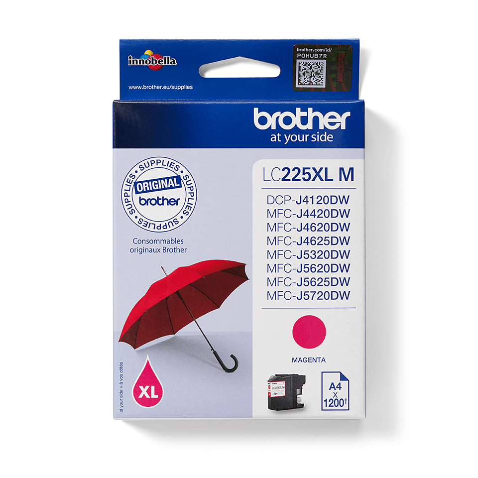 Brother LC-225XLM Ink Cartridges