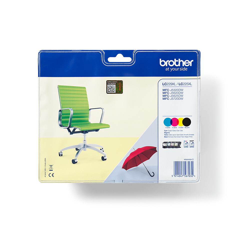Brother LC-229XLVALBP Ink Cartridges
