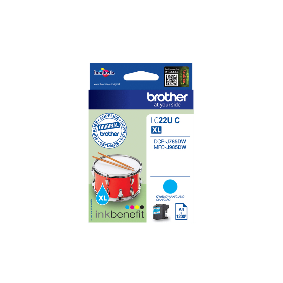 Brother LC-22UC Ink Cartridges