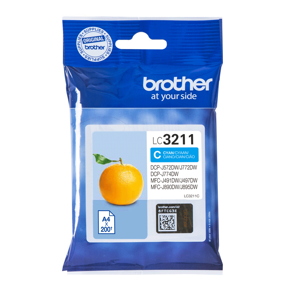Brother LC-3211C Ink Cartridges