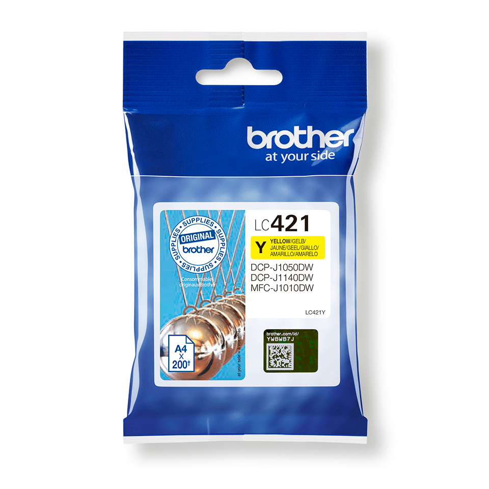 Brother LC-421Y Ink Cartridges