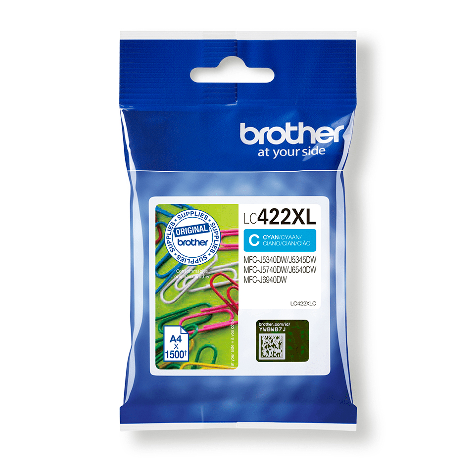 Brother LC-422XLC Ink Cartridges
