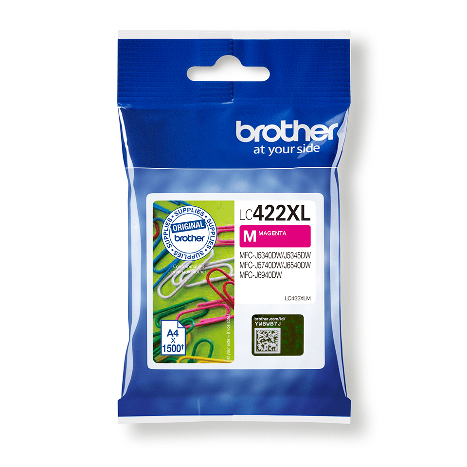 Brother LC-422XLM Ink Cartridges