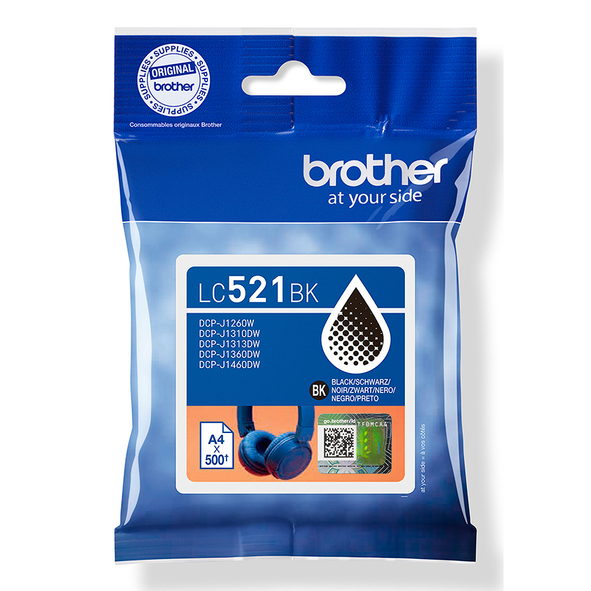 Brother LC-521BK Ink Cartridges