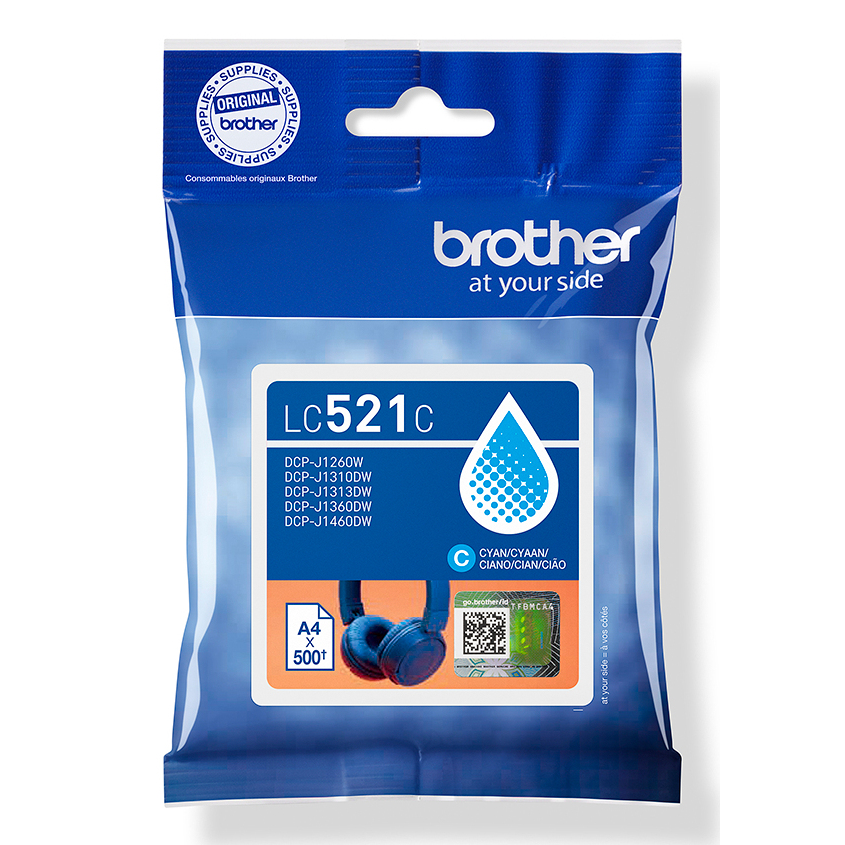 Brother LC-521C Ink Cartridges