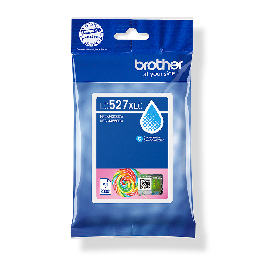 Brother LC-527XLC Ink Cartridges - Multi