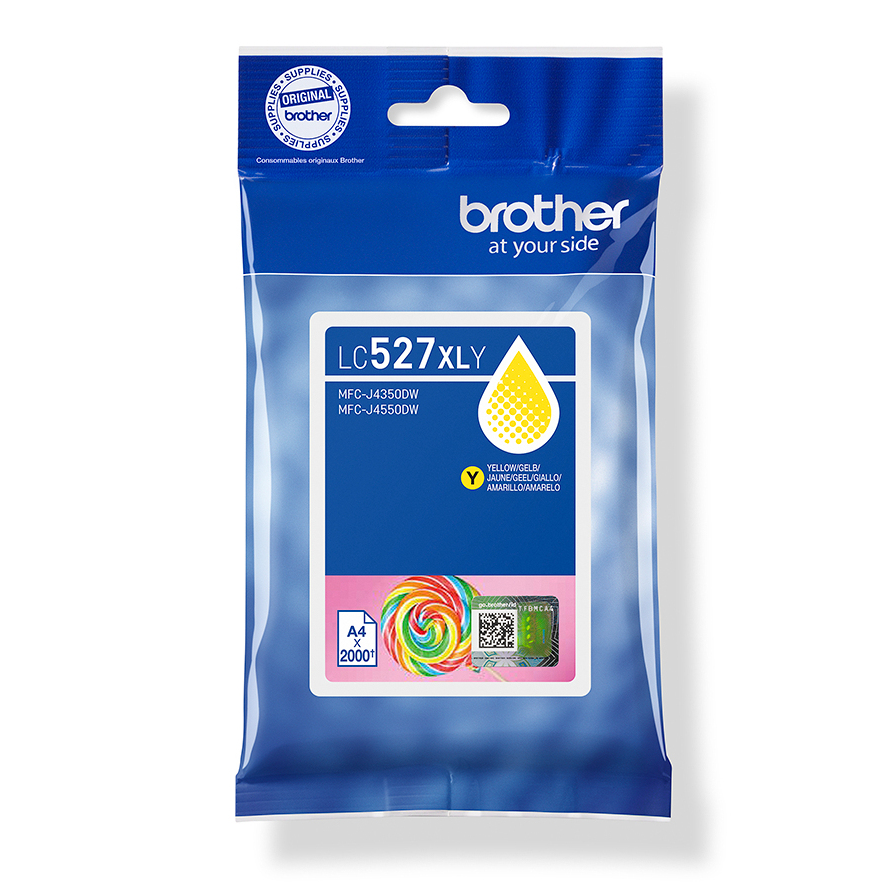 Brother LC-527XLY Ink Cartridges - Multi