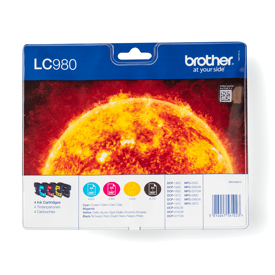 Brother LC-980VALBP Ink Cartridges
