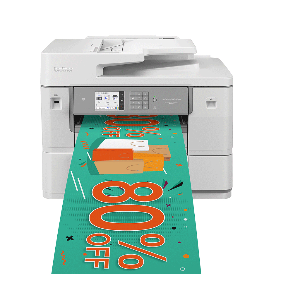 Brother MFC-J6959DW Multifunction Printers - 3.47 Inches - 512MB - Grey
