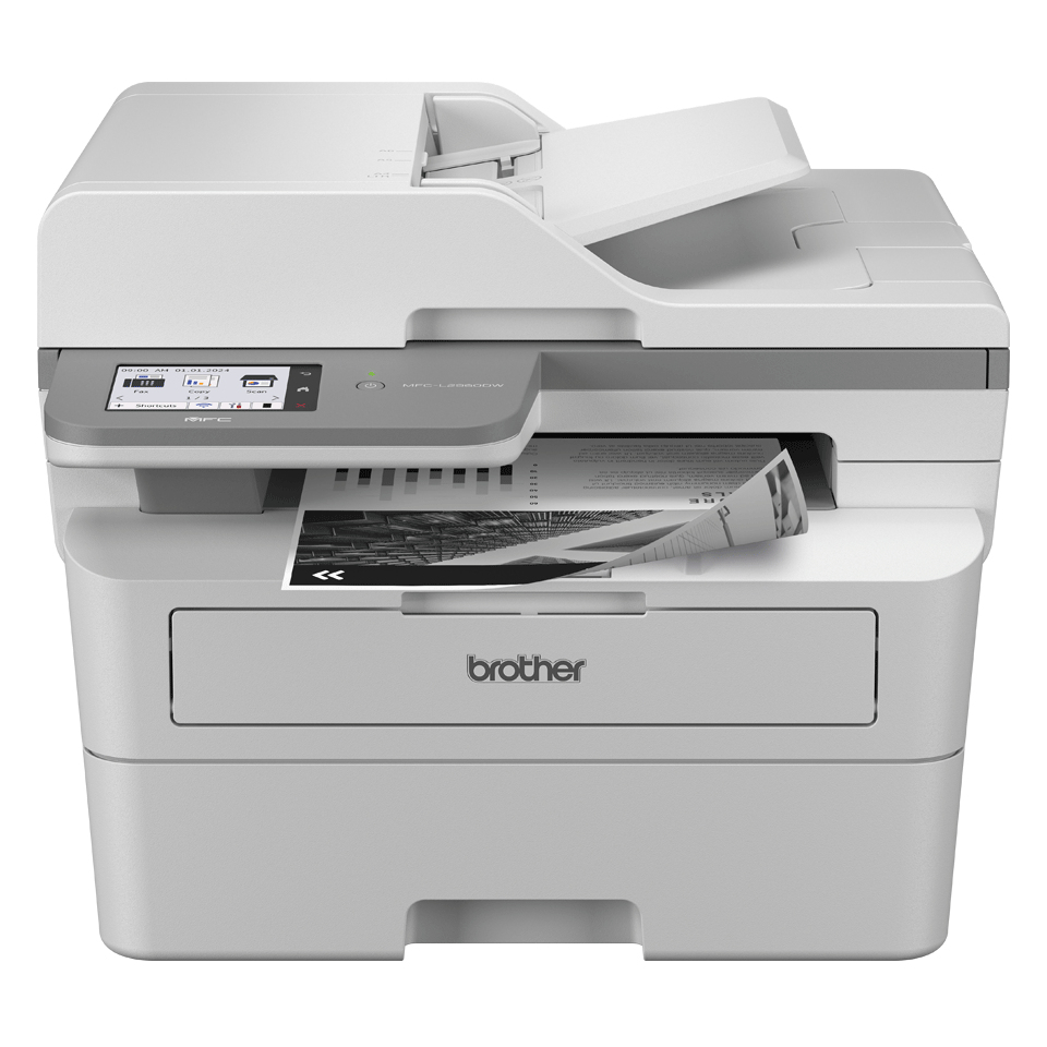 Brother MFC-L2980DW Multifunction Printers - 3.5 Inches - 256MB - White