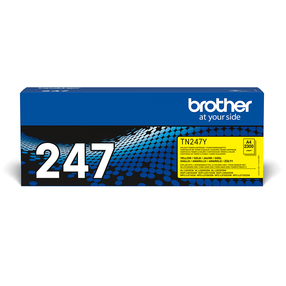 Brother TN-247Y Toner Cartridges - Black