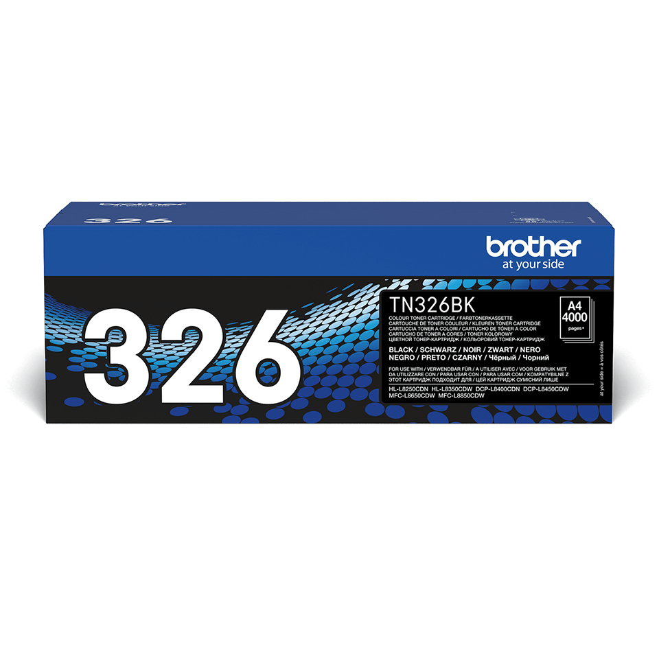 Brother TN-326BK Toner Cartridges - Black
