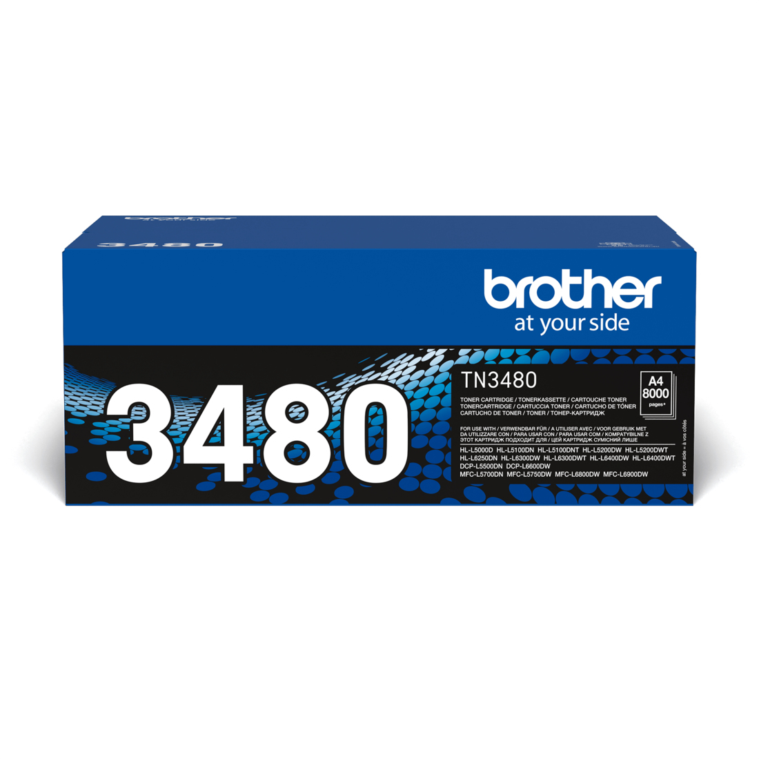 Brother TN-3480 Toner Cartridges - Black