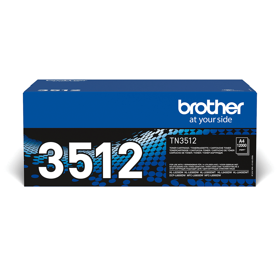 Brother TN-3512 Toner Cartridges - Black