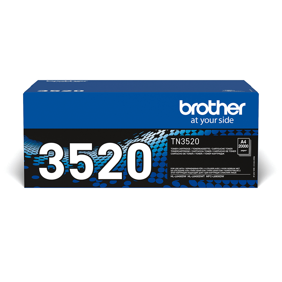 Brother TN-3520 Toner Cartridges - Black