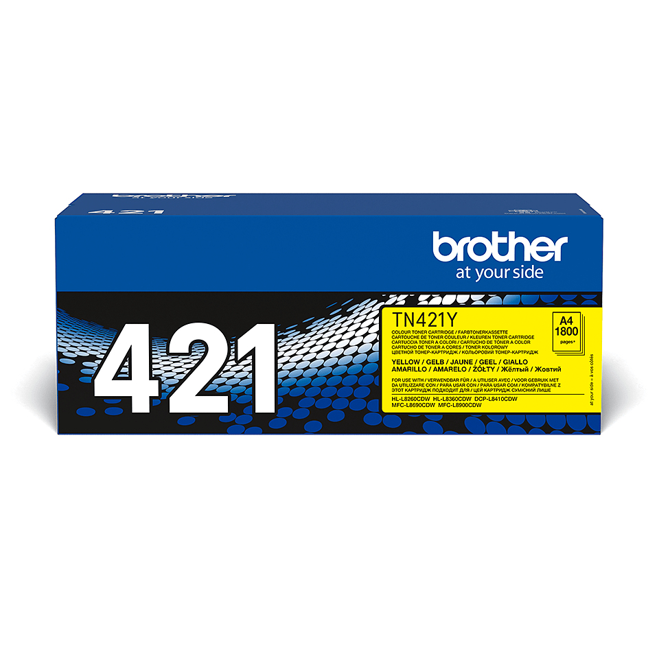 Brother TN421Y Toner Cartridges - Black