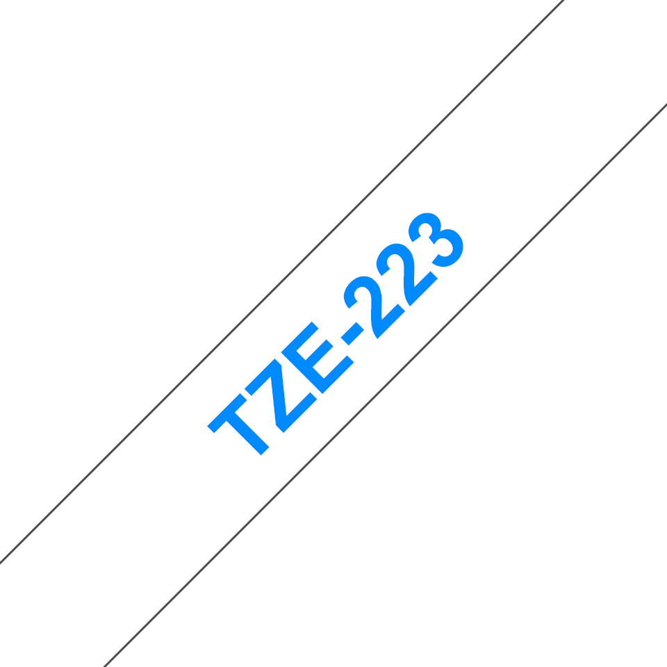 Brother TZE-223 Label-Making Tapes - Grey