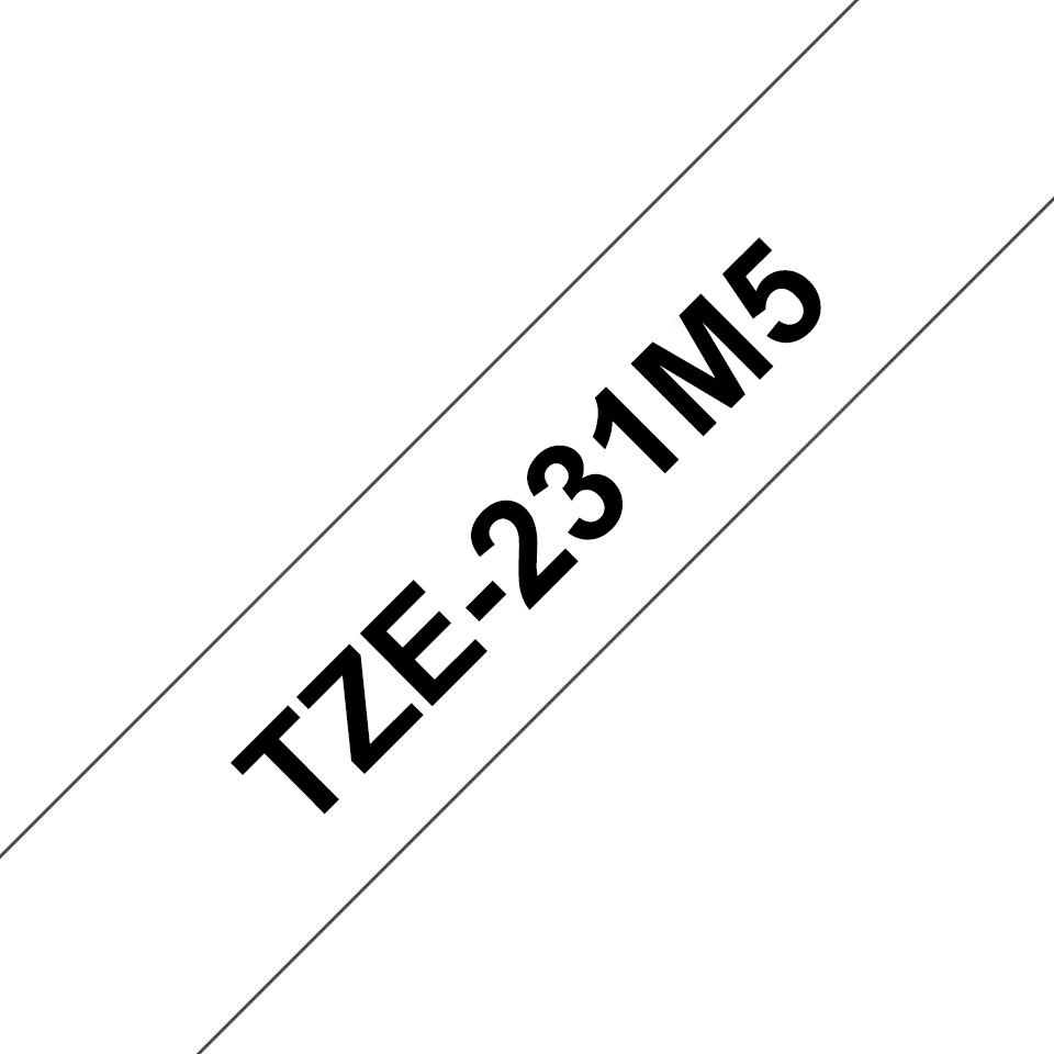 Brother TZE-231M5 Label-Making Tapes - Multi