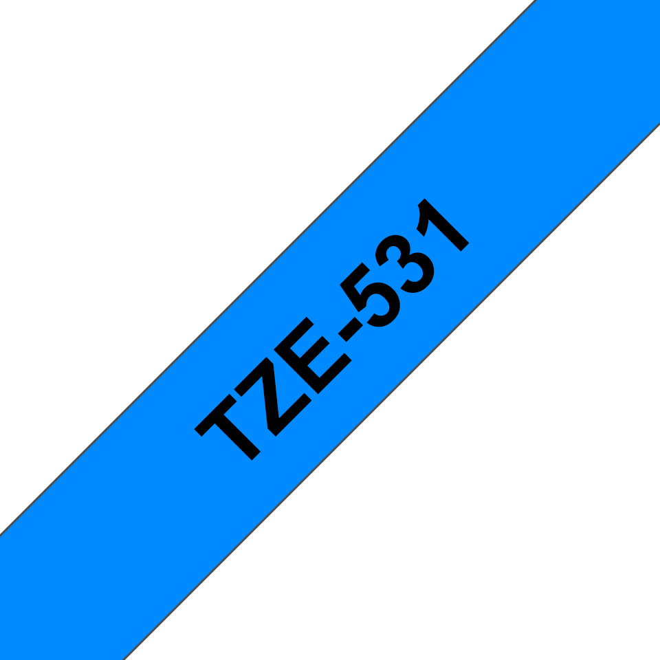 Brother TZE-531 Label-Making Tapes - Blue