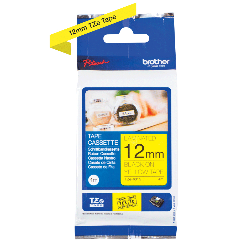 Brother TZE-631S Label-Making Tapes