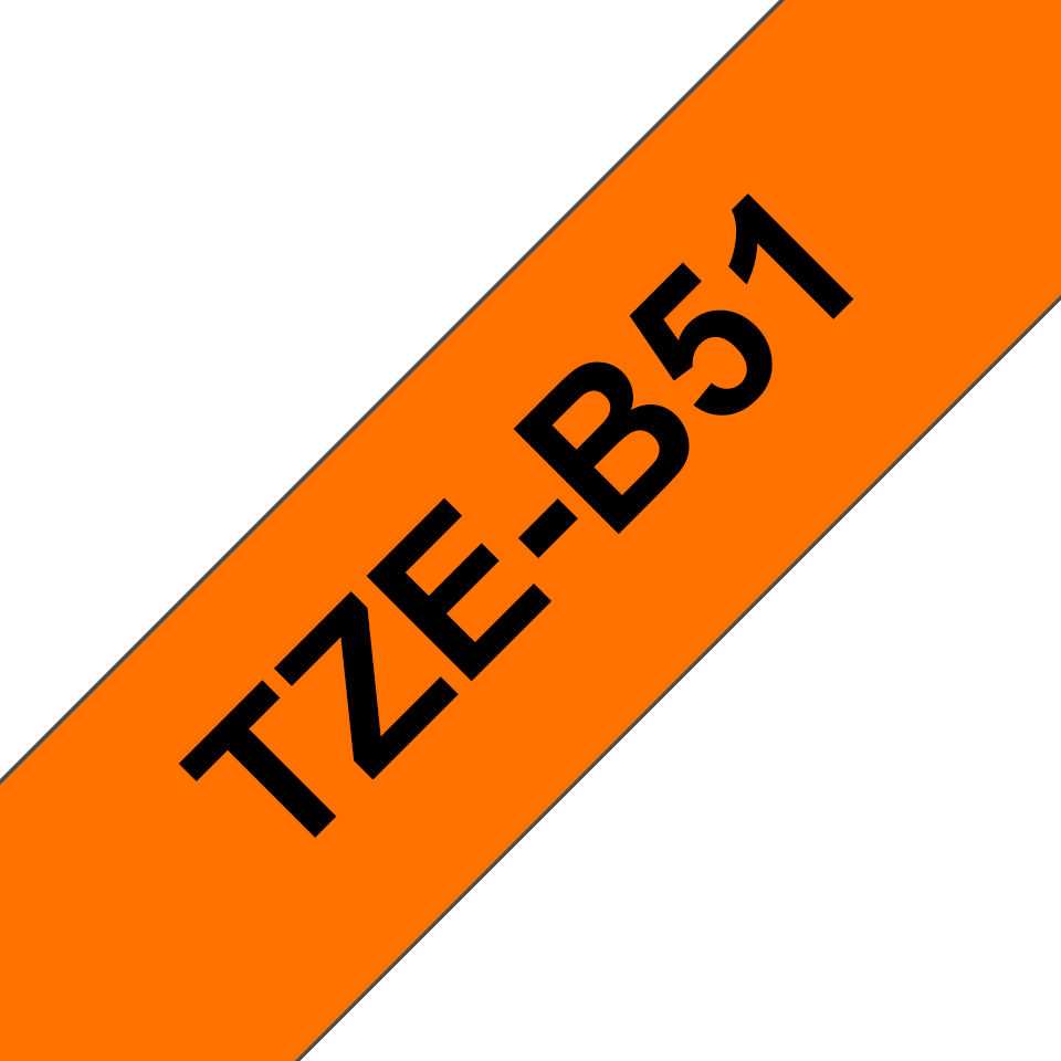 Brother TZE-B51 Label-Making Tapes - Grey