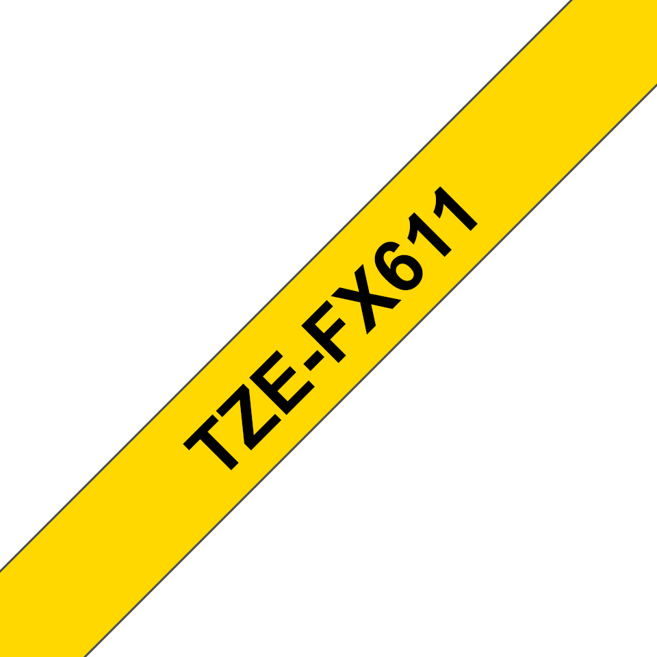 Brother TZE-FX611 Label-Making Tapes