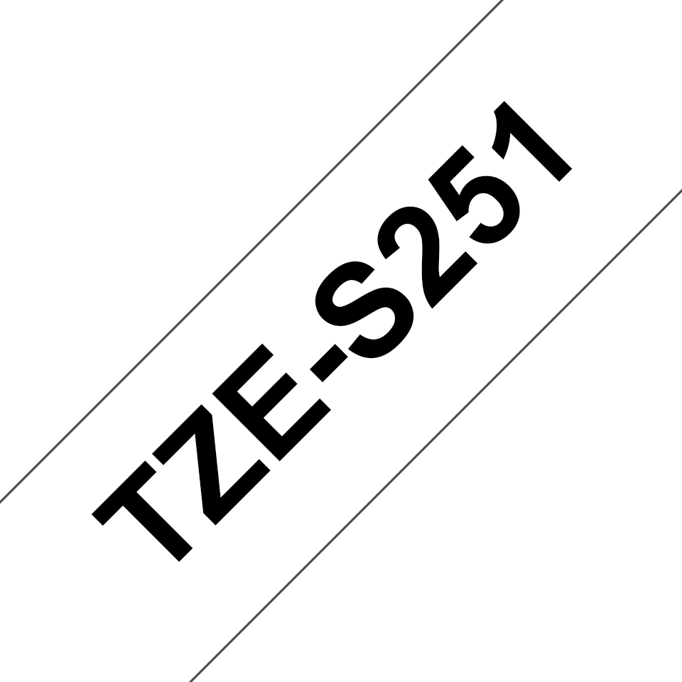 Brother TZE-S251 Label-Making Tapes - Multi