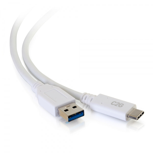 C2G 5Gbps USB Cables - White